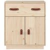 vidaXL Buffet 65,5x40x75 cm Bois massif de pin