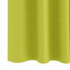 vidaXL Rideaux occultants avec anneaux 2 pcs Vert 260 x 140 cm