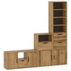 vidaXL Meubles TV 4 pcs avec rangement ODDA bois de pin massif