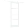 vidaXL Porte coulissante ORKDAL Blanc 83 x 211 cm