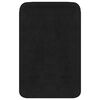 vidaXL Tapis de salle de bain 2 pcs Tissu Anthracite