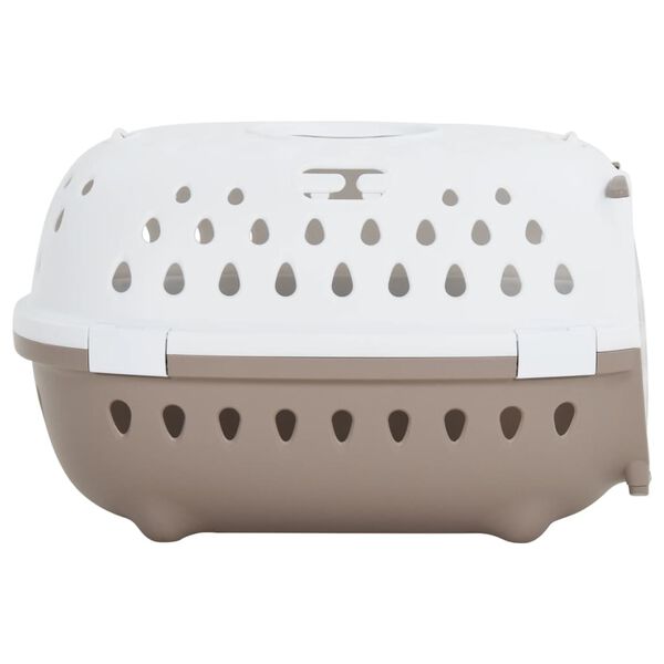 vidaXL Cage de transport animaux de compagnie 50x34,5x32 cm