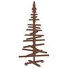 vidaXL Arbre de No&euml;l en bois KOTKA 120 cm Bois de pin massif