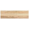vidaXL Appuis de fen&ecirc;tre 2 pcs non trait&eacute; 70x20x2 cm bois ch&ecirc;ne massif
