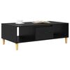 vidaXL Table basse Ch&ecirc;ne noir 102 x 55 x 35 cm Bois d'ing&eacute;nierie