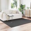 vidaXL Tapis de surface Carr&eacute; Anthracite 200 x 200 cm