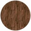vidaXL Plateau de table &Oslash; 50 x 2,5 cm Rond Bois de ch&ecirc;ne massif