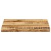 vidaXL Dessus de table bord vivant 70x40x2,5 cm bois de manguier brut
