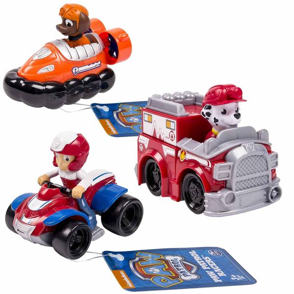 Paw Patrol Ensemble de v&eacute;hicules 3 pcs Rescue Racers 6 6026590