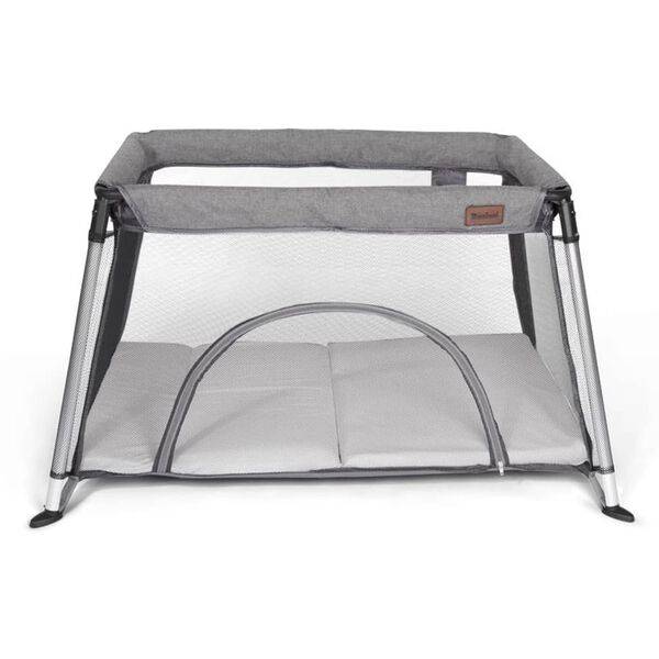 Baninni Lit d'enfant de voyage Salento Gris