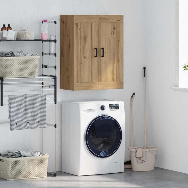 vidaXL Meuble mural Ch&ecirc;ne artisanal 69,5 x 34 x 90 cm