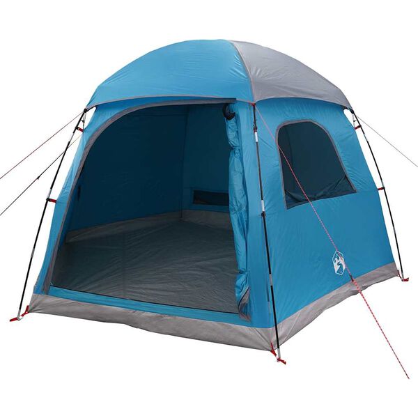 vidaXL Tente de familiale igloo 6 personnes bleu imperméable