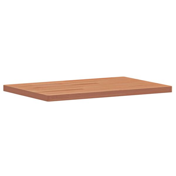 vidaXL Comptoir de salle de bain 60x40x2,5 cm bois massif de hêtre