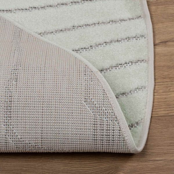 vidaXL Tapis de surface Rond PALMERAS Vert &Oslash; 120 CM Polyester