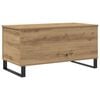 vidaXL Table basse ch&ecirc;ne artisanal 90x44,5x45 cm bois d'ing&eacute;nierie