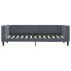 vidaXL Lit de repos gris fonc&eacute; 80x200 cm velours