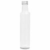 vidaXL Petites bouteilles en verre 260 ml avec bouchon &agrave; vis 10 pcs