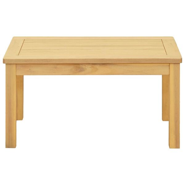 vidaXL Table basse de jardin 70x40x36 cm Bois solide d'acacia