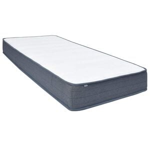 vidaXL Matelas de sommier tapissier fermet&eacute; moyenne 90x200x20 cm