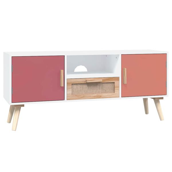 vidaXL Meuble TV avec portes 105x30x45 cm bois d'ingénierie