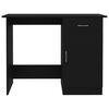 vidaXL Bureau Noir 100x50x76 cm Bois d&rsquo;ing&eacute;nierie