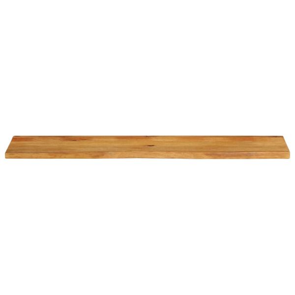 vidaXL Dessus de table &agrave; bord vivant 140x20x2,5cm bois massif manguier