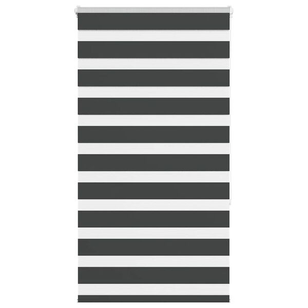 vidaXL Store z&egrave;bre noir 90x150 cm largeur du tissu 85,9 cm polyester