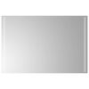 vidaXL Miroir de salle de bain &agrave; LED 60x90 cm