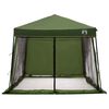 vidaXL Ensemble de Tentes de Camping 2 pc 6 personne Vert