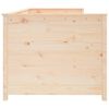vidaXL Lit de jour sans matelas 100x200 cm bois de pin massif
