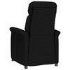 vidaXL fauteuil Noir 96,5 x 70,5 x 95 cm Microfibre
