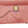 vidaXL Fauteuil de massage inclinable Rose Velours