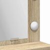 vidaXL Table de Toilette avec tiroir Ch&ecirc;ne Sonoma 79 x 41 x 135 cm