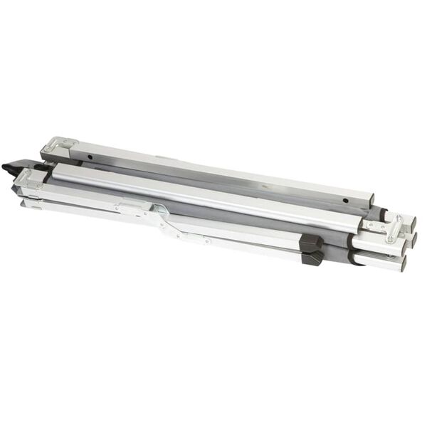 Red Mountain Lit de camping pliable Aluminium Gris