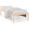 vidaXL Lit pour personne &acirc;g&eacute;e 90x200 cm bois massif de pin
