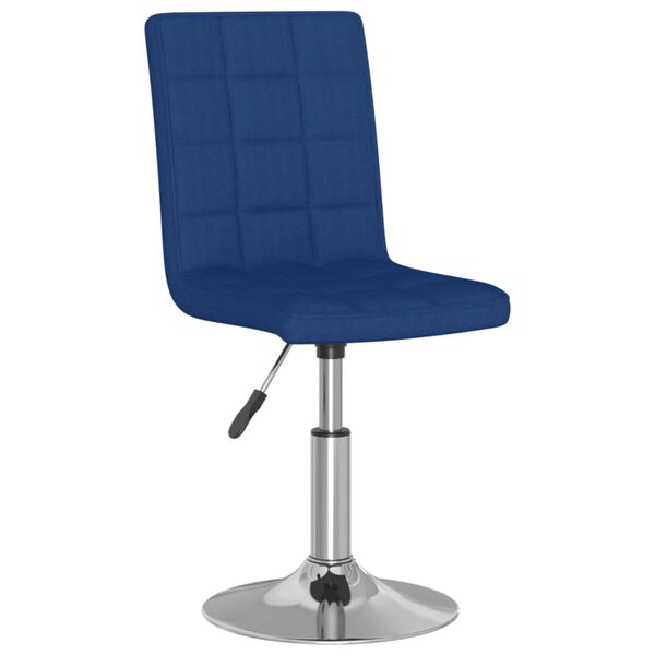 vidaXL Tabouret de bar Bleu Tissu