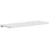 vidaXL Appui de fen&ecirc;tre Blanc 100 x 35 x 4,5 cm PVC
