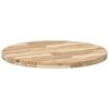 vidaXL Dessus de table rond &Oslash;80x4 cm bois massif d'acacia