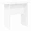 vidaXL Table console Blanc 93 x 40 x 75 cm Bois d'ing&eacute;nierie