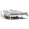 vidaXL Lit pour personne &acirc;g&eacute;e avec t&ecirc;te de lit sans matelas 200x200 cm