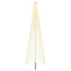 vidaXL Guirlande lumineuse de sapin de No&euml;l avec piquet et m&acirc;t 500 cm