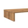 vidaXL Support de moniteur ch&ecirc;ne artisanal 100x27x10cm bois ing&eacute;nierie