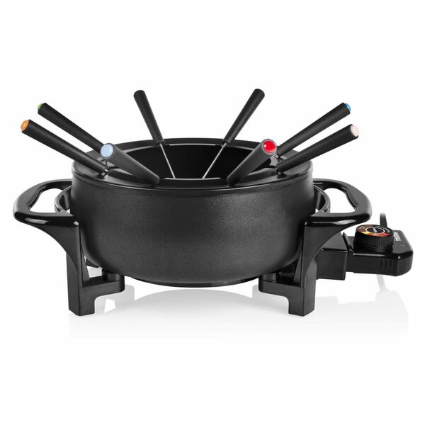 Tristar Ensemble &agrave; fondue 1000 W 1,5 L Noir mat