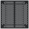 vidaXL Table de jardin anthracite 80x80x72 cm acier