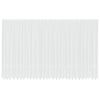 vidaXL Rideau en Dentelle Blanc 300 x 750 cm Polyester