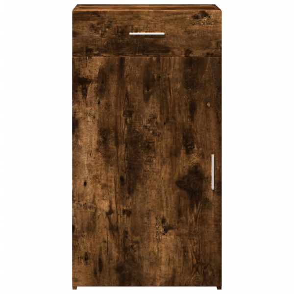 vidaXL Buffet ch&ecirc;ne fum&eacute; 50x42,5x93 cm bois d'ing&eacute;nierie