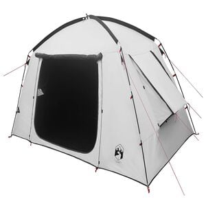 vidaXL Tente Cabane Blanc Occultant 210 x 210 x 138 cm Polyester