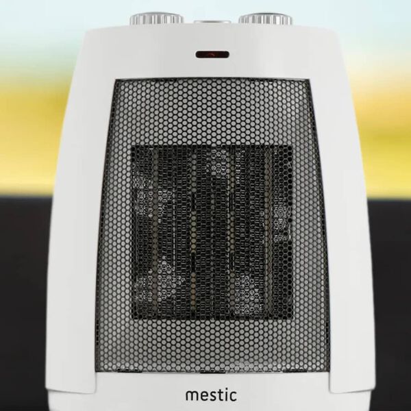 Mestic Chauffage soufflant sur pied MKK-150 Blanc 1500 W