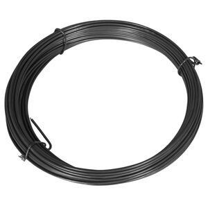 vidaXL Fil de liaison de cl&ocirc;ture 25 m 1,4/2 mm Acier Gris