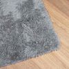 vidaXL Tapis shaggy &agrave; poils longs NAVARRA gris clair 200x290 cm